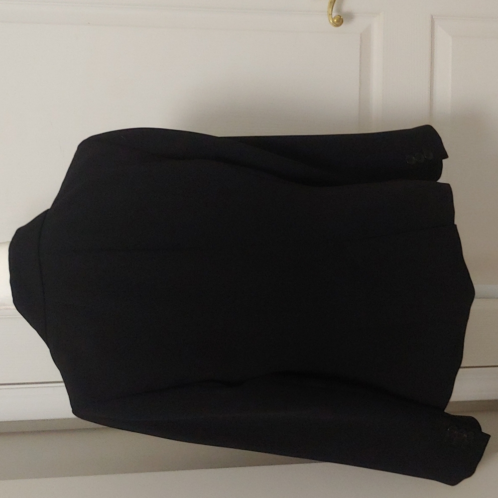 Talbots Basic Black Notched Lapel Fully Lined Bla… - image 8